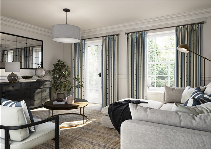 The British Stripe Co. William, Polzeath No.1 - Made to Measure Curtains - Image 7